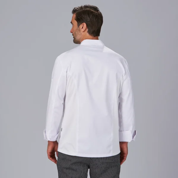 CHAQUETA COCINA UNISEX ANTIMANCHAS MOLINA - Imagen 3