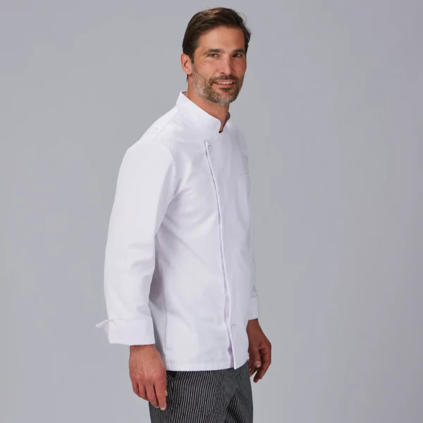 CHAQUETA COCINA UNISEX ANTIMANCHAS MOLINA - Imagen 2