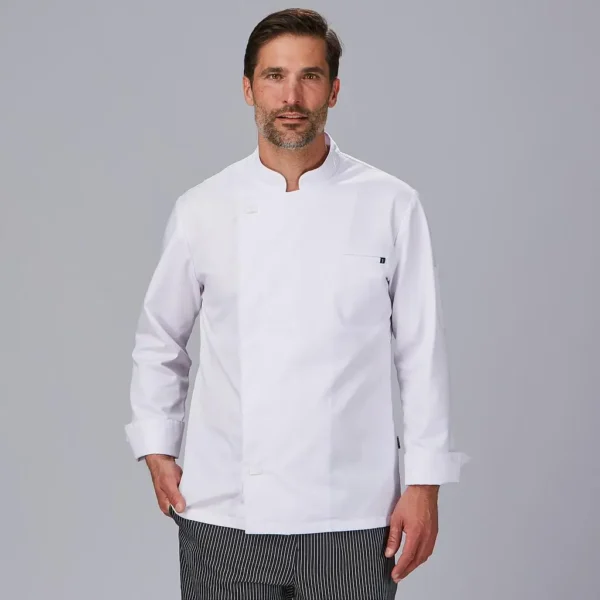 CHAQUETA COCINA UNISEX ANTIMANCHAS MOLINA