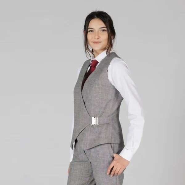 CHALECO HOMBRE SOLAPA CHEVIOT / CHALECO MUJER HEBILLA CHEVIOT - Imagen 6