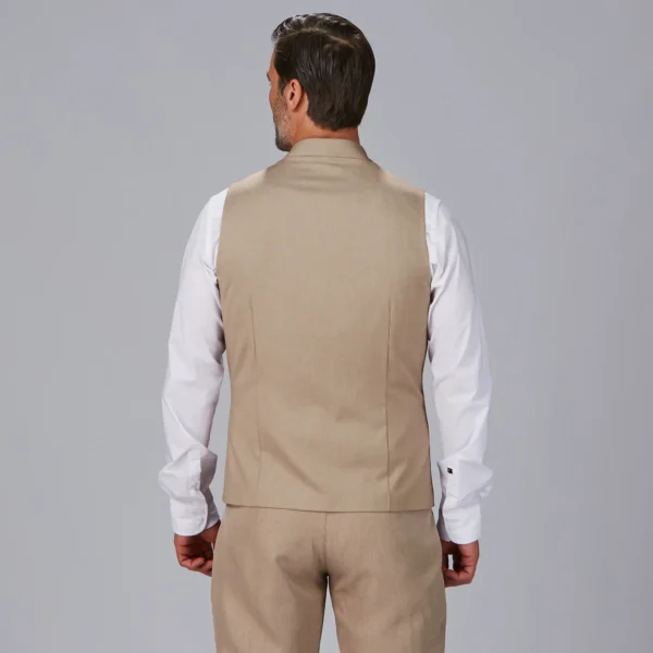 CHALECO MUJER CUELLO MAO LUJAN / CHALECO HOMBRE CUELLO MAO GIRON - Imagen 5